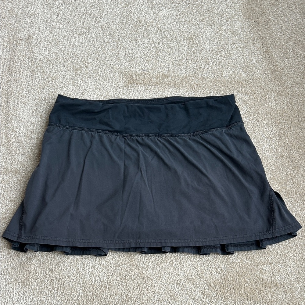 lululemon athletica Black Athletic Skirt